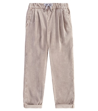 Pantaloni in velluto a coste | Brunello Cucinelli Kids