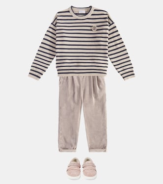Pantaloni in velluto a coste | Brunello Cucinelli Kids