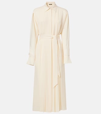 Hemdblusenkleid Lorely aus Georgette | Loro Piana