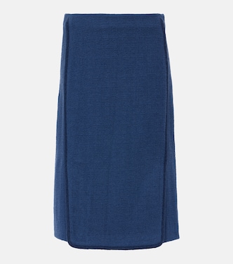 Gonna a tubino in misto lana | Etro
