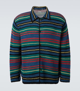 Riverbank crochet cotton shirt | Bode