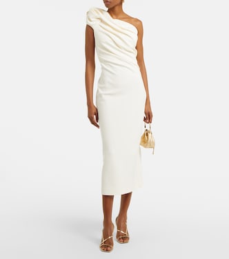 Vestido de cóctel Granalle de crepé | Safiyaa