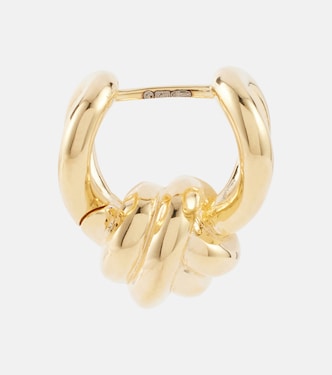 Orecchini Knot in argento sterling bagnati in oro | Bottega Veneta