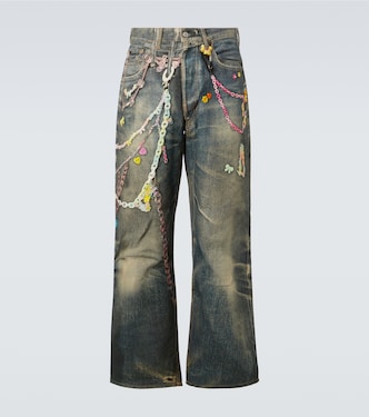 1981M trompe l'œil wide-leg jeans | Acne Studios