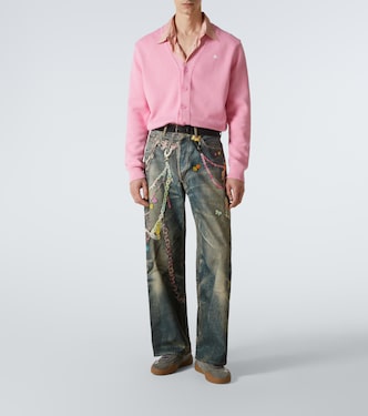 Jeans anchos 1981M trompe l'œil | Acne Studios