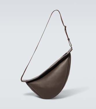 Slouchy Banana leather crossbody bag | The Row
