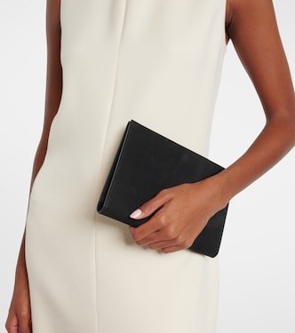 Clutch aus Leder | The Row