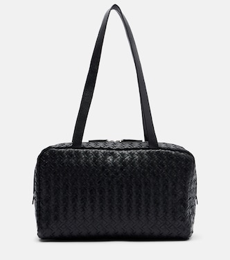 Astra woven leather shoulder bag | The Row
