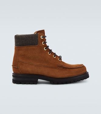 Padstow suede lace-up boots | Church's
