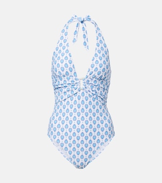 La Croissette printed swimsuit | Heidi Klein