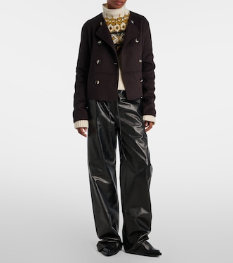 Courtney double-breasted wool-blend jacket | Proenza Schouler
