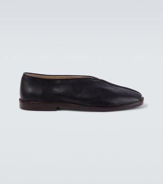 Leather slip-on shoes | Lemaire