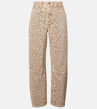 Miro leopard-print barrel-leg jeans | Citizens of Humanity
