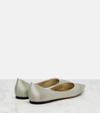 Love satin ballet flats | Jimmy Choo