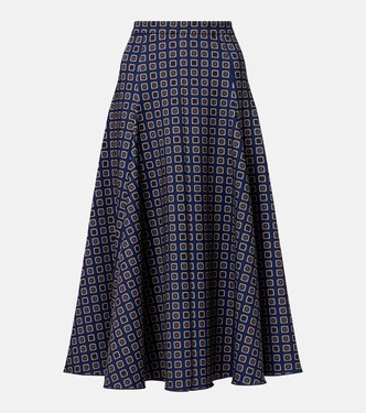 Benda printed jersey midi skirt | Max Mara