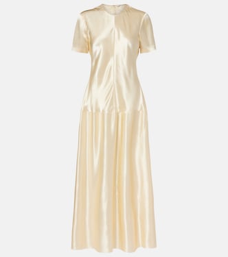 Clodia satin maxi dress | Fforme