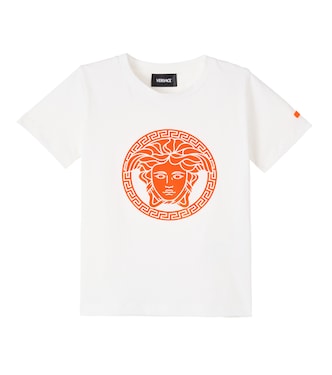 T-Shirt La Medusa aus Baumwoll-Jersey | Versace Kids