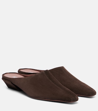 Slippers Belle 25 aus Veloursleder | Paris Texas
