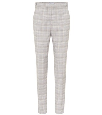 Karierte Hose Lisa aus Wolle | Gabriela Hearst