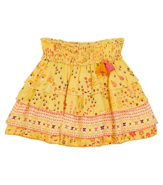 Bedruckter Minirock Ariel | Poupette St Barth Kids
