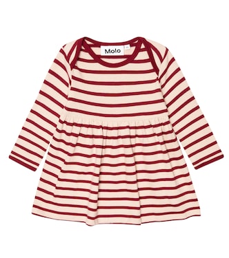 Bebé - vestido Cosima de algodón a rayas | Molo