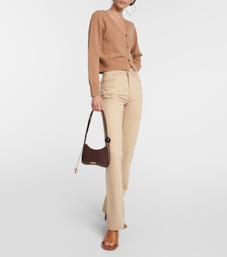 Cropped wool and cashmere cardigan | Jardin des Orangers