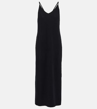 Robe midi en cachemire et laine | Jardin des Orangers