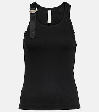Safety Slider cotton-blend tank top | Dion Lee