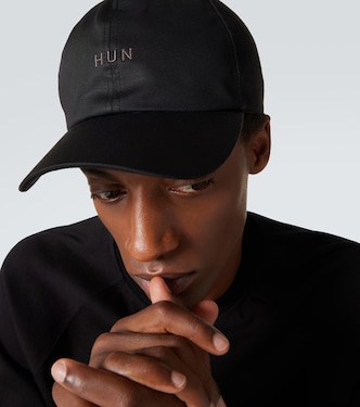 Cotton canvas baseball cap | Rick Owens