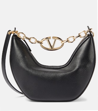 Schultertasche VLogo Moon Small aus Leder | Valentino Garavani