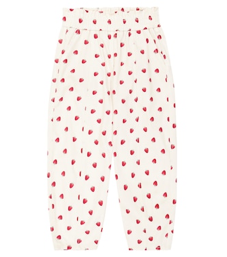 Pantalon imprimé en coton mélangé | Monnalisa