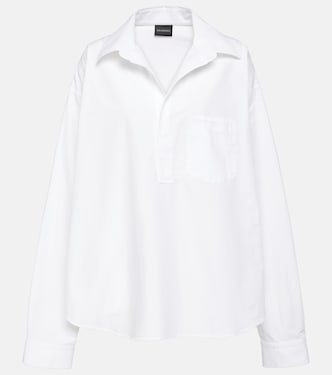 Oversize-Hemd aus Baumwollpopeline | Balenciaga