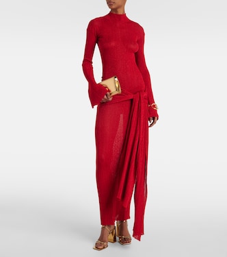 Maxikleid aus Lamé | Aya Muse