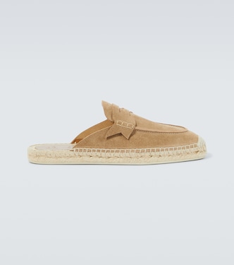Espadrille-Slippers Crosta aus Veloursleder | Christian Louboutin
