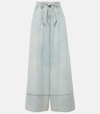 Jeans a vita alta a gamba larga | Zimmermann