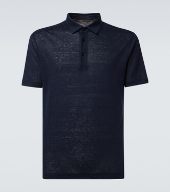 Polohemd aus Leinen | Loro Piana