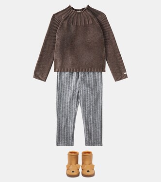 Pullover Dawi in maglia a coste | Donsje