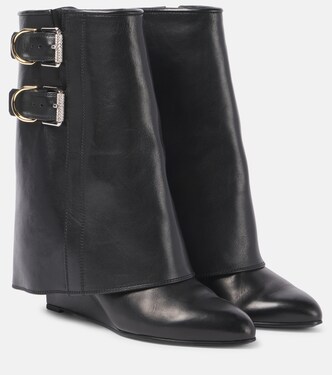 Stiefel Shark Lock Buckles aus Leder | Givenchy
