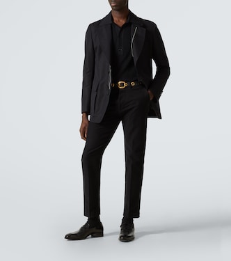 Polo in cotone e seta | Tom Ford