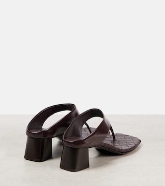 Marella 45 leather thong sandals | Bottega Veneta