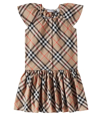 Kleid Burberry Check aus Baumwolle | Burberry Kids