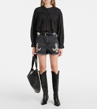Top Plalia en coton mélangé | Marant Etoile