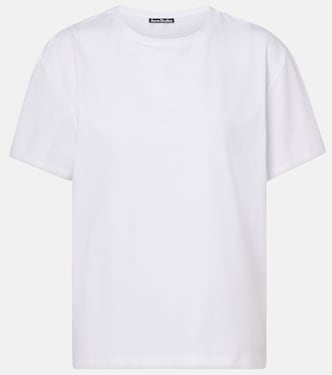 T-shirt Face in jersey di misto cotone | Acne Studios