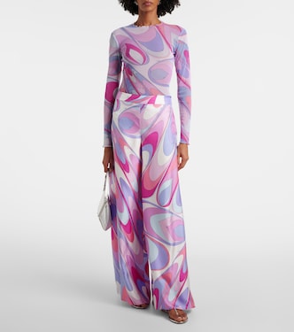 Pantaloni Iride in twill di seta | Pucci