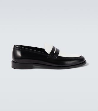 Perry leather penny loafers | Manolo Blahnik