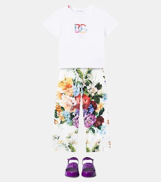 T-shirt DG en coton | Dolce&Gabbana Kids