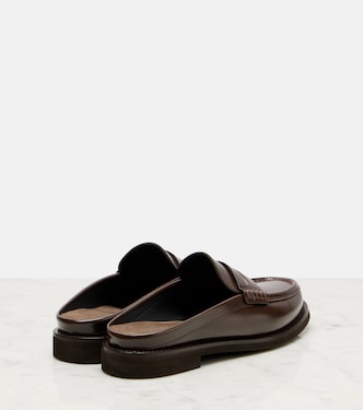 Mules Monili en cuir | Brunello Cucinelli