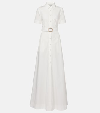 Hemdblusenkleid aus Baumwollpopeline | Roland Mouret