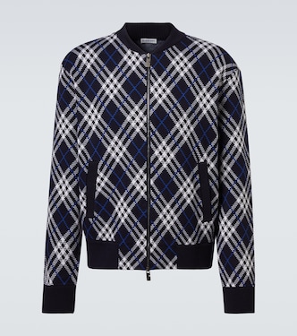 Veste Burberry Check en laine mélangée | Burberry