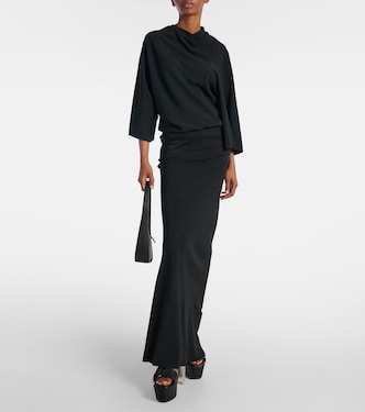 Top aus Charmeuse | Rick Owens
